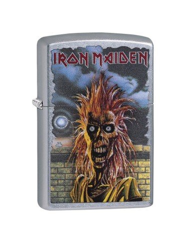 Encendedor Zippo Stamp Zippo Iron Maiden 29433  - Plateado