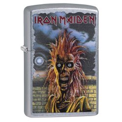 Encendedor Zippo Stamp Zippo Iron Maiden 29433  - Plateado