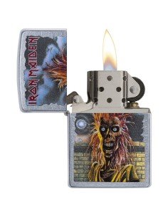 Encendedor Zippo Stamp Zippo Iron Maiden 29433  - Plateado 2