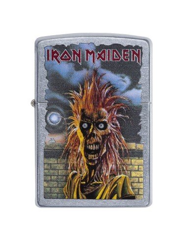 Encendedor Zippo Stamp Zippo Iron Maiden 29433  - Plateado
