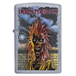 Encendedor Zippo Stamp Zippo Iron Maiden 29433  - Plateado