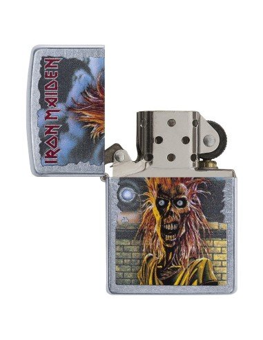 Encendedor Zippo Stamp Zippo Iron Maiden 29433  - Plateado