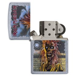 Encendedor Zippo Stamp Zippo Iron Maiden 29433  - Plateado
