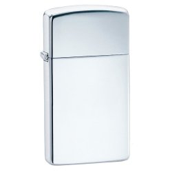 Encendedor Zippo Slim Polish Crome - Plateado Zippo 1610