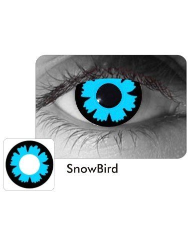 Lentes de Contacto Cosplay SnowBird Crazy