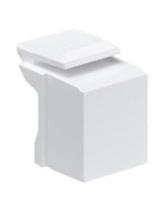 Tapa Espacios de Face plate para redes Blanco (paq x10)