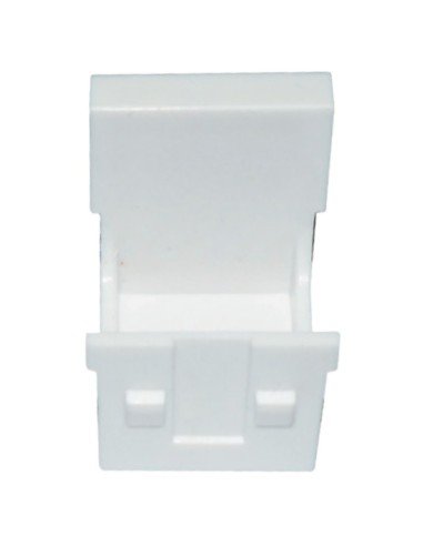 Tapa Espacios de Face plate para redes Blanco (paq x10)