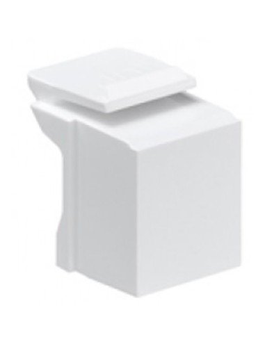 Tapa Espacios de Face plate para redes Negro (paq x10)