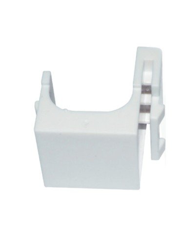 Tapa Espacios de Face plate para redes Negro (paq x10)