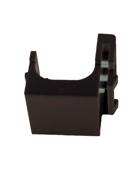 Tapa Espacios de Face plate para redes Negro (paq x10)