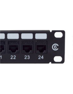 Patch Panel Cat 6 de 24 Puertos 1U Powest