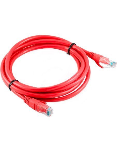 Patch Cord Cat 5E Powest 7ft (2m) Rojo