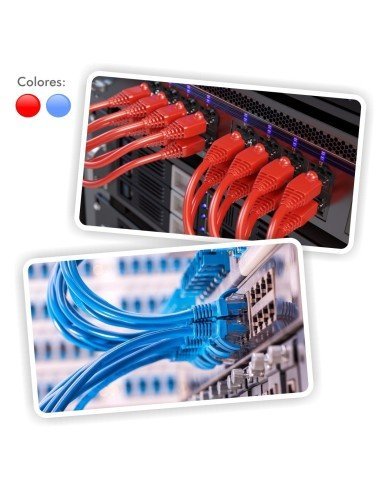 Patch Cord Cat 5E Powest 3ft (1m) Rojo