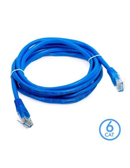 Patch Cord Cat 6 Powest 10ft (3m) Azul