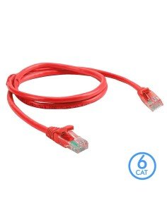 Patch Cord Cat 6 Powest 3ft (1m) Rojo