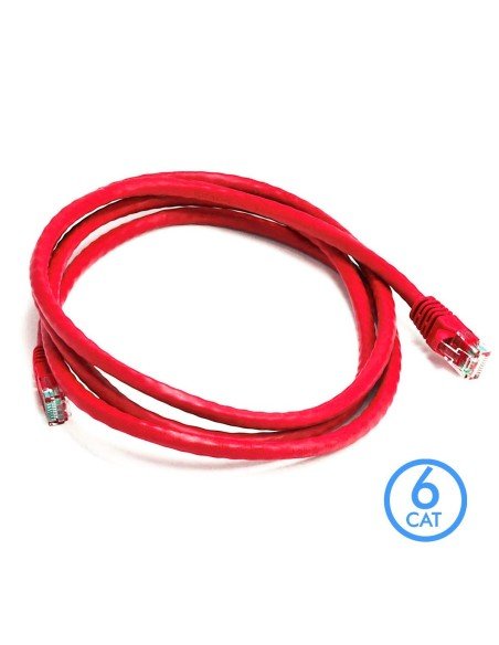 Patch Cord Cat 6 Powest 5ft (1,5m) Rojo