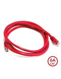 Patch Cord Cat 6A U/UTP Powest 5ft (1,5m) Rojo