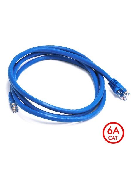 Patch Cord Cat 6A U/UTP Powest 5ft (1,5m) Azul