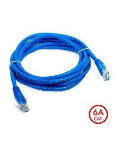 Patch Cord Cat 6A U/UTP Powest 10ft (3m) Azul