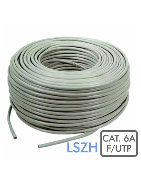 Cable de Red F/UTP CAT 6A LSZH Powest (305 mts)