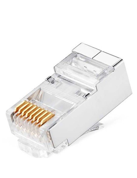 Conector RJ45 Cat 6 FTP Powest (Paq x10)