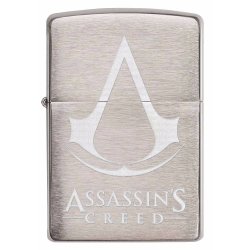 Encendedor Zippo Stamp Moto Black Matte 29471 - Negro