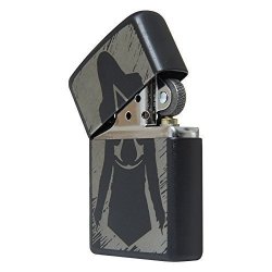Encendedor Zippo Stamp Iron Stone Zippo & Bubbles 29468 Grey - Gris