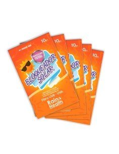 Set de 5 Sachets de Bloqueador Solar Rain & Health en Sachet