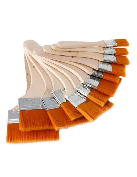 Set x12 brochas ideal para artistas, pintura al óleo Set x12 brochas ideal para artistas, pintura al óleo