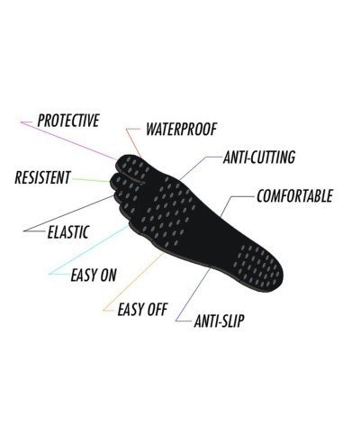 Zapatos de Playa, invisibles, Zapatos Invisible de Playa Pies Descalzos y Libres ideal para Piscina