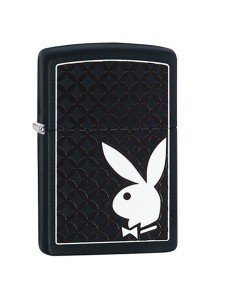 Encendedor Zippo Stamp Play Boy  29578 - Negro Mate 2