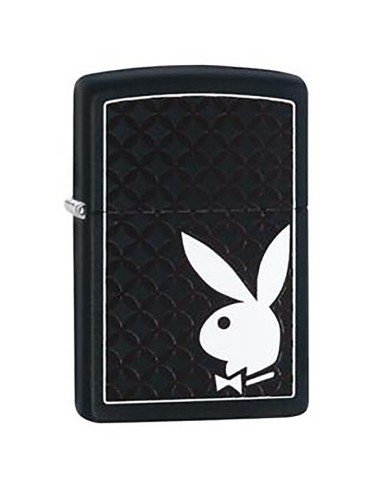 Encendedor Zippo Stamp Play Boy  29578 - Negro Mate