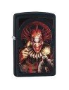 Encendedor Zippo Stamp Payaso Ana Stokes  29574 - Negro mate