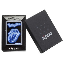 Encendedor Zippo Stamp Rolling Stones 29581 - Street Chrome