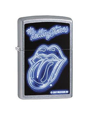 Encendedor Zippo Stamp Rolling Stones 29581 - Street Chrome