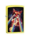 Encendedor Zippo Stamp Gato Cat 29614 -Amarillo neón