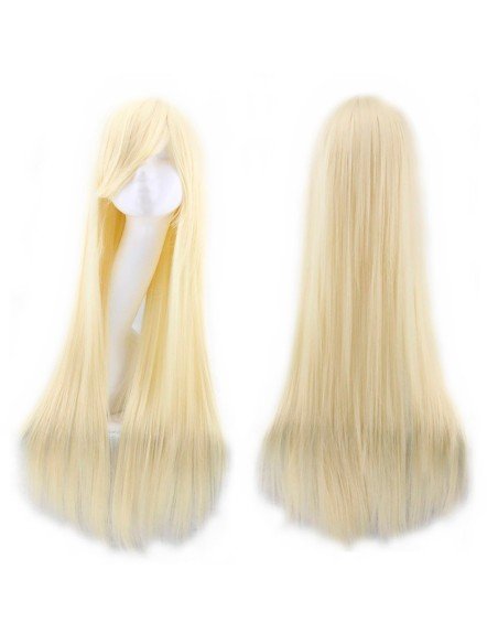 Peluca de Kanekalon Lisa 100 Cm Cosplay 1mt larga