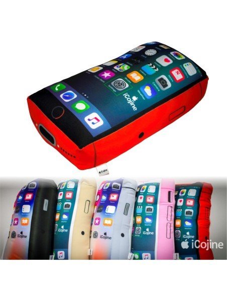 Cojín Anti estrés con forma de Iphone, almohada iCushion 