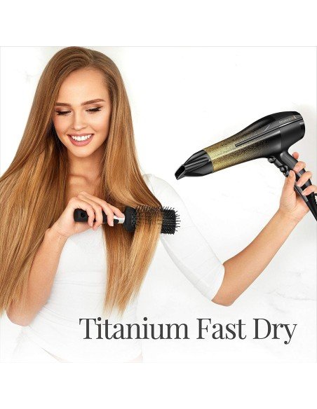 Secador Remington D5951 Titanium Fast with Ionic d Ceramic Technology