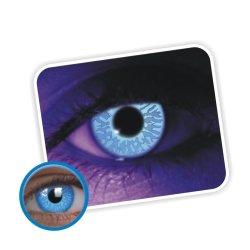 Lentes contacto UV Glow Crazy Neón Magic Azul