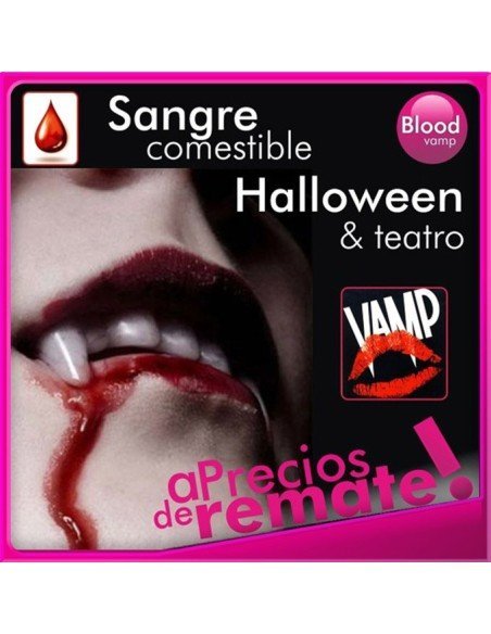 Tarrito de Sangre Comestible Vampiro de Fantasía para Teatro
