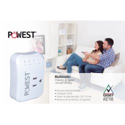 Protector de Voltaje 120V/10A MultiMatic 