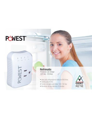 Protector de Voltaje 120V/10A RefriMatic