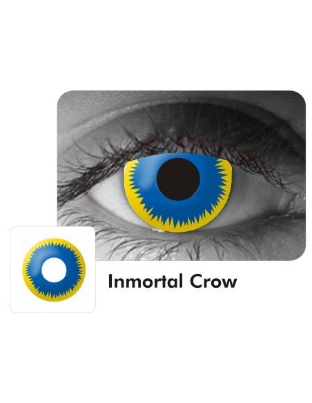 Lentes Halloween Crazy Inmortal Crow Mortal Virux Lentes Halloween Crazy Inmortal Crow Mortal Virux