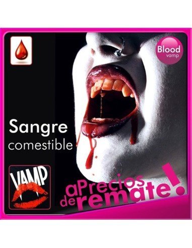 Tarrito de Sangre Comestible Vampiro de Fantasía para Teatro