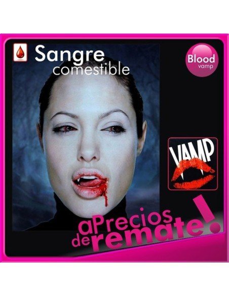 Tarrito de Sangre Comestible Vampiro de Fantasía para Teatro