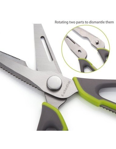 2.x1 Tijeras para verduras, hierbas y vegetales pica cilantro, perejil, cuatro en una, fácil y rápido