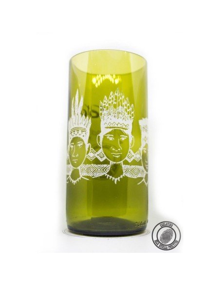 Pack x 6 unidades de Vasos Reciclados EseLatino .. deja huella positiva !!