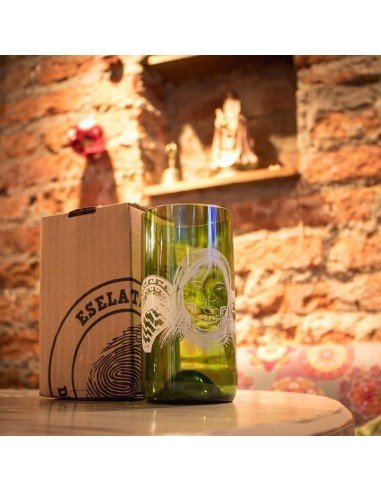 Pack x 6 unidades de Vasos Reciclados EseLatino .. deja huella positiva !!