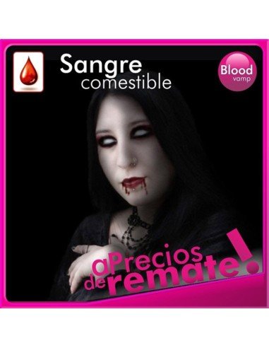 Tarrito de Sangre Comestible Vampiro de Fantasía para Teatro